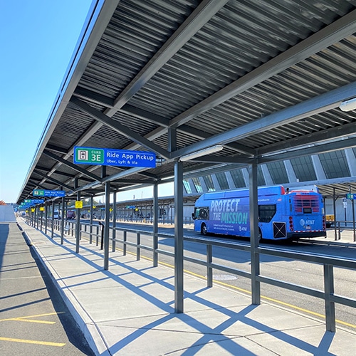 Pedestrian Walkway Canopy